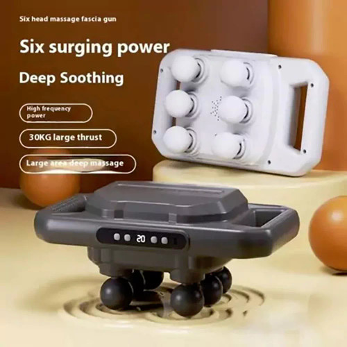 ماساژور بدن ضربهای 6 سر مدل JBY-328